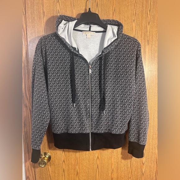Michael Kors Other - Michael Kors Monogram Full Zip Hooded Jacket